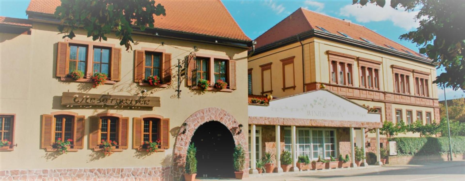 Winzergarten Hotel-Restaurant Grosskarlbach Zewnętrze zdjęcie